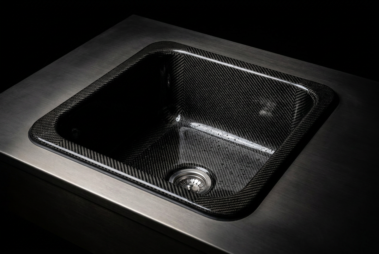 Studio: Titan-Konsole mit Wassertropfen – Visualisierung