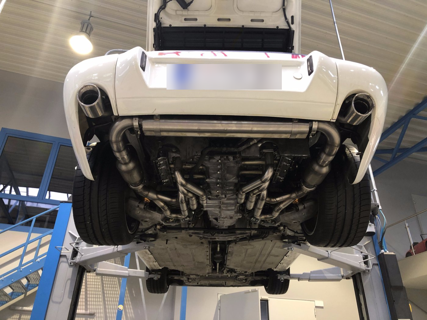 964 Sport – zwei Endrohre